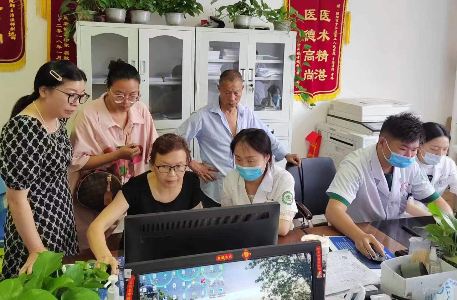 7月10日，德陽市“三線”管理辦公室督導(dǎo)組對(duì)我區(qū)開展2023年第二季度艾滋病防治工作督導(dǎo)。.jpg